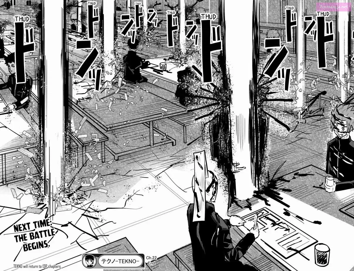 TEKNO: Sci-Fi Shonen Manga! Zinmanga X Chapter 22 Page 12