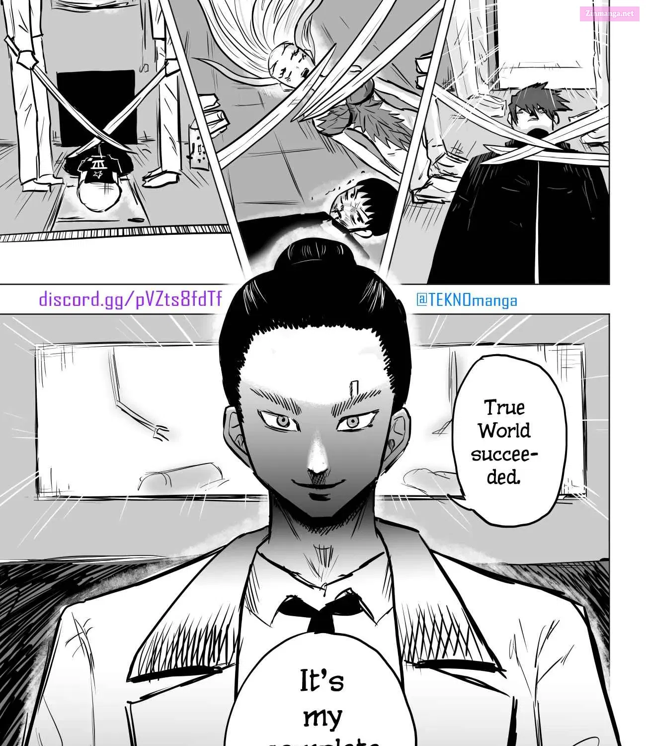 TEKNO: Sci-Fi Shonen Manga! Zinmanga X Chapter 11 Page 1