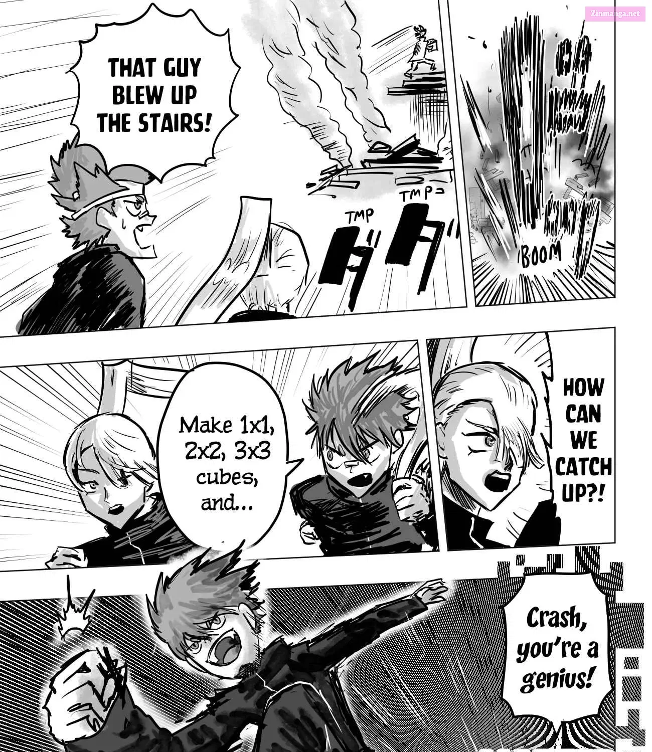 TEKNO: Sci-Fi Shonen Manga! Zinmanga X Chapter 7 Page 9