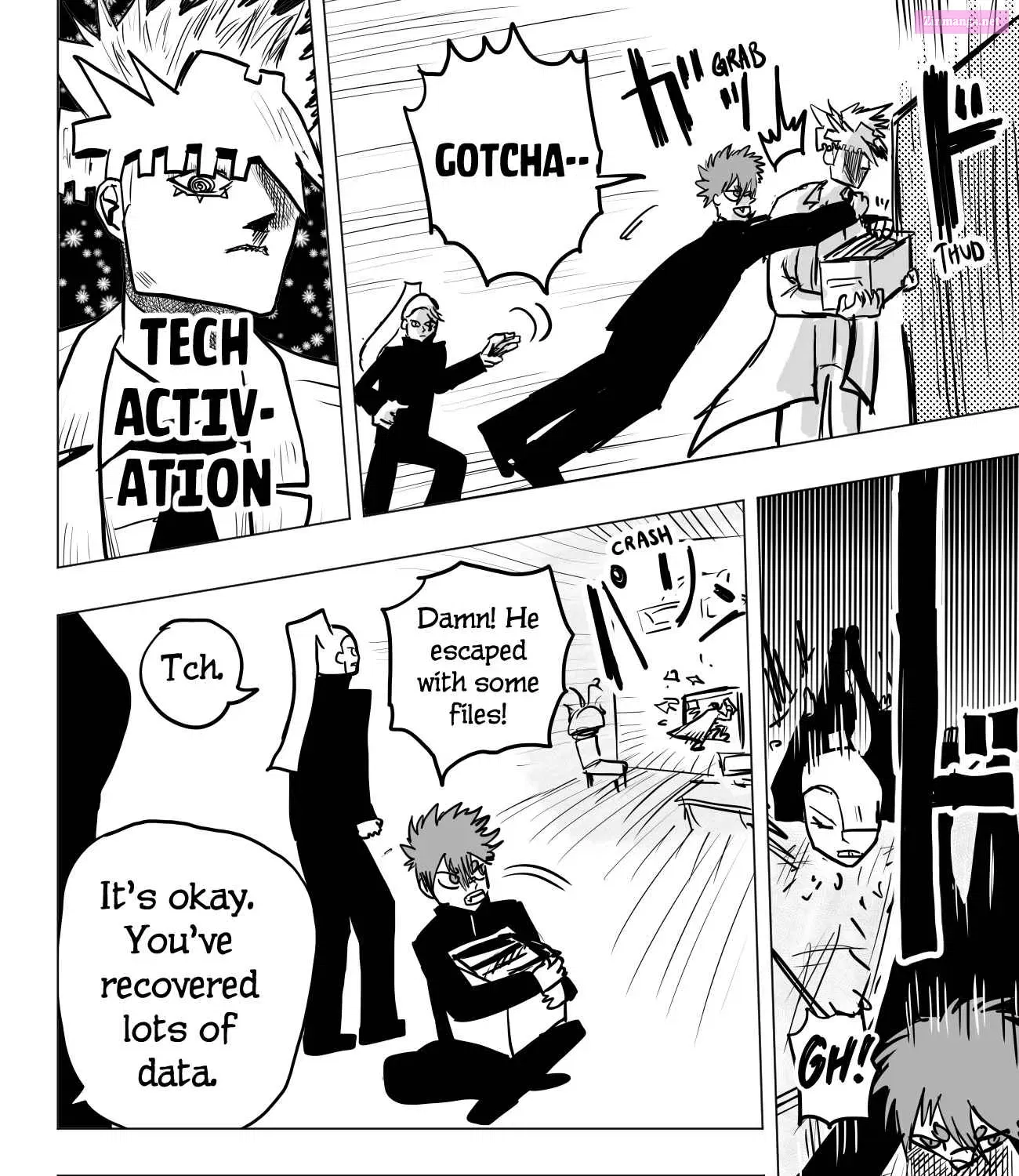 TEKNO: Sci-Fi Shonen Manga! Zinmanga X Chapter 7 Page 11