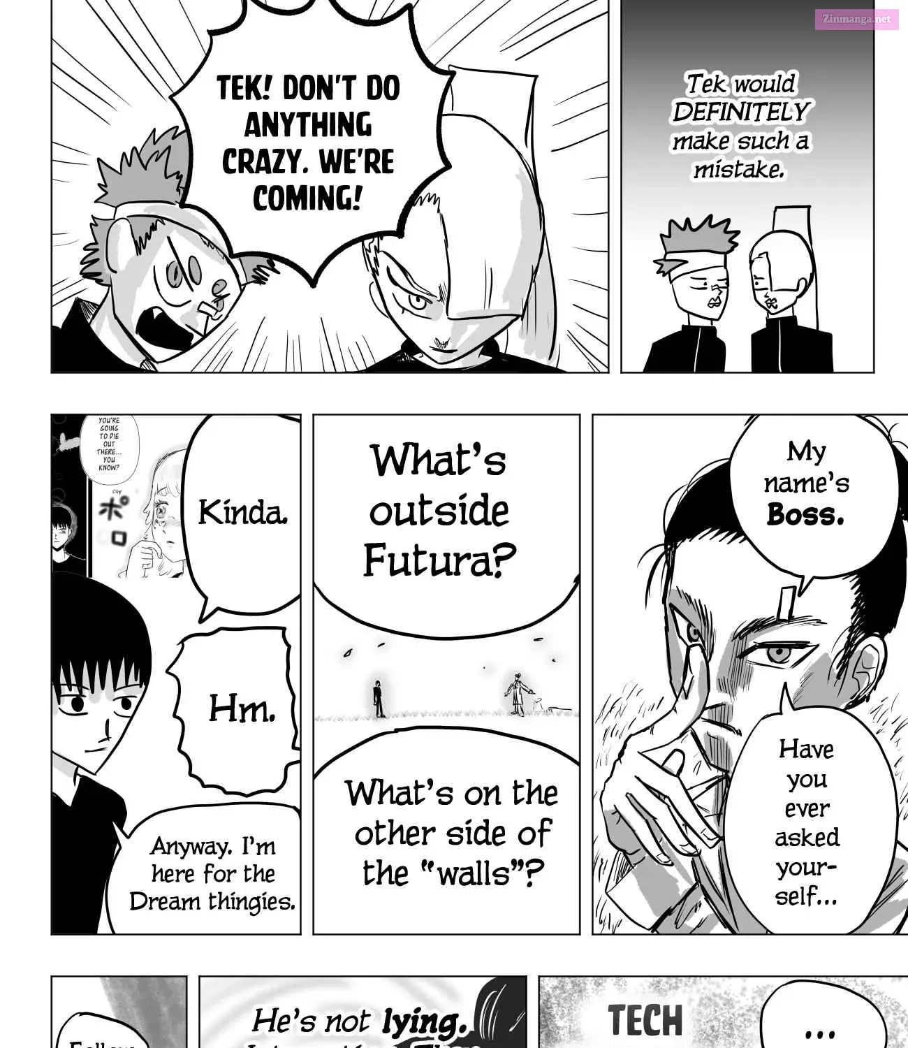 TEKNO: Sci-Fi Shonen Manga! Zinmanga X Chapter 6 Page 15