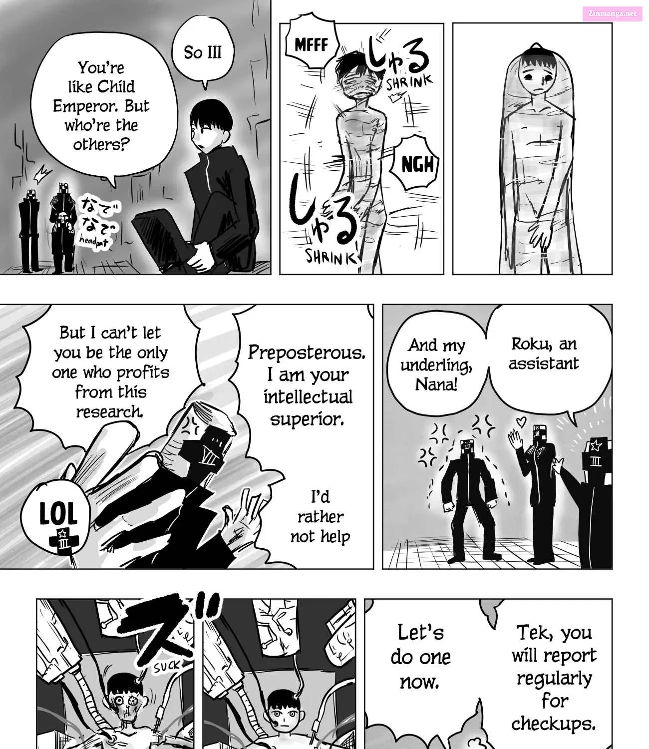 TEKNO: Sci-Fi Shonen Manga! Zinmanga X Chapter 5 Page 9