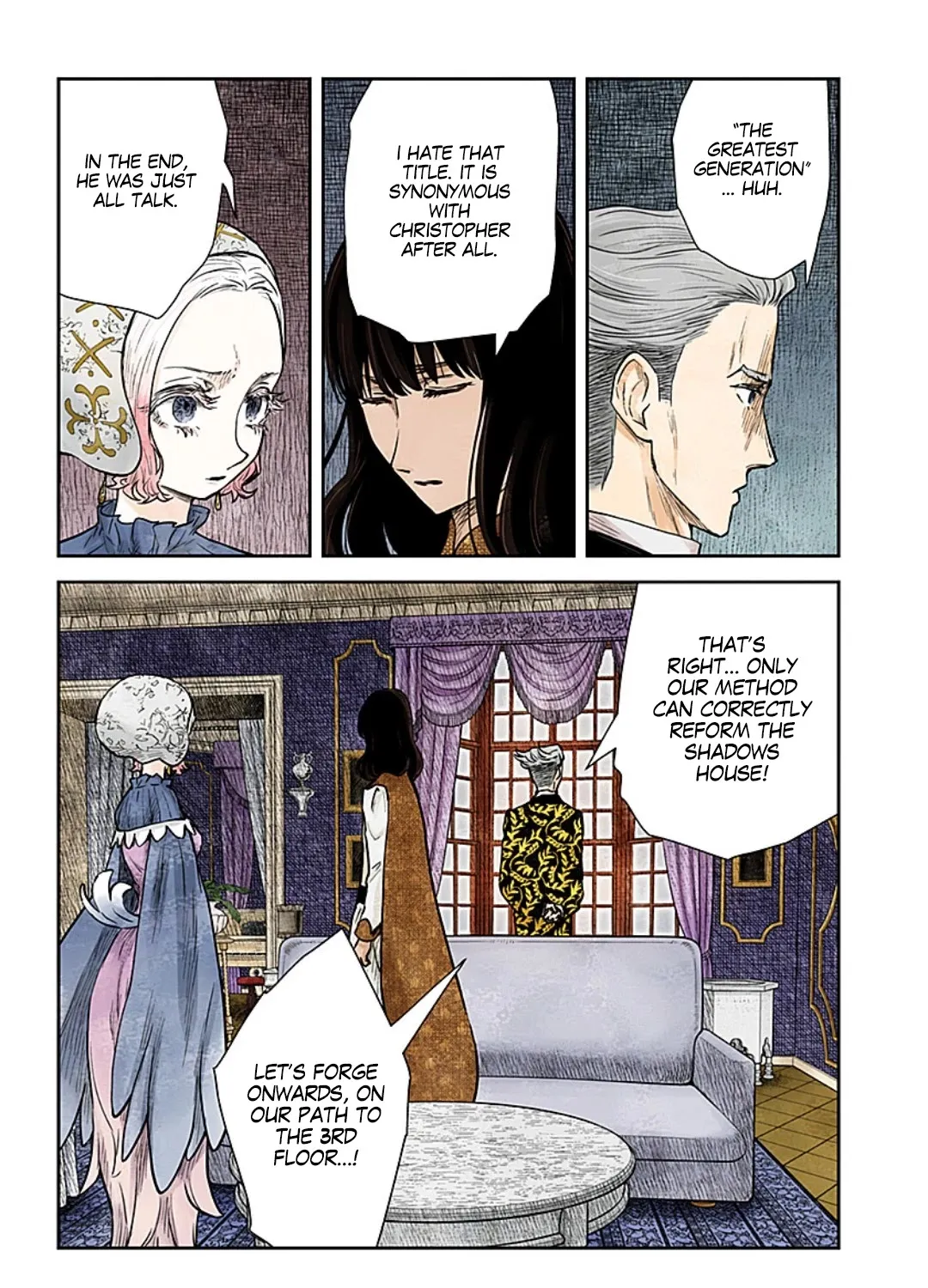 Shadow House Zinmanga X Chapter 116 Page 28