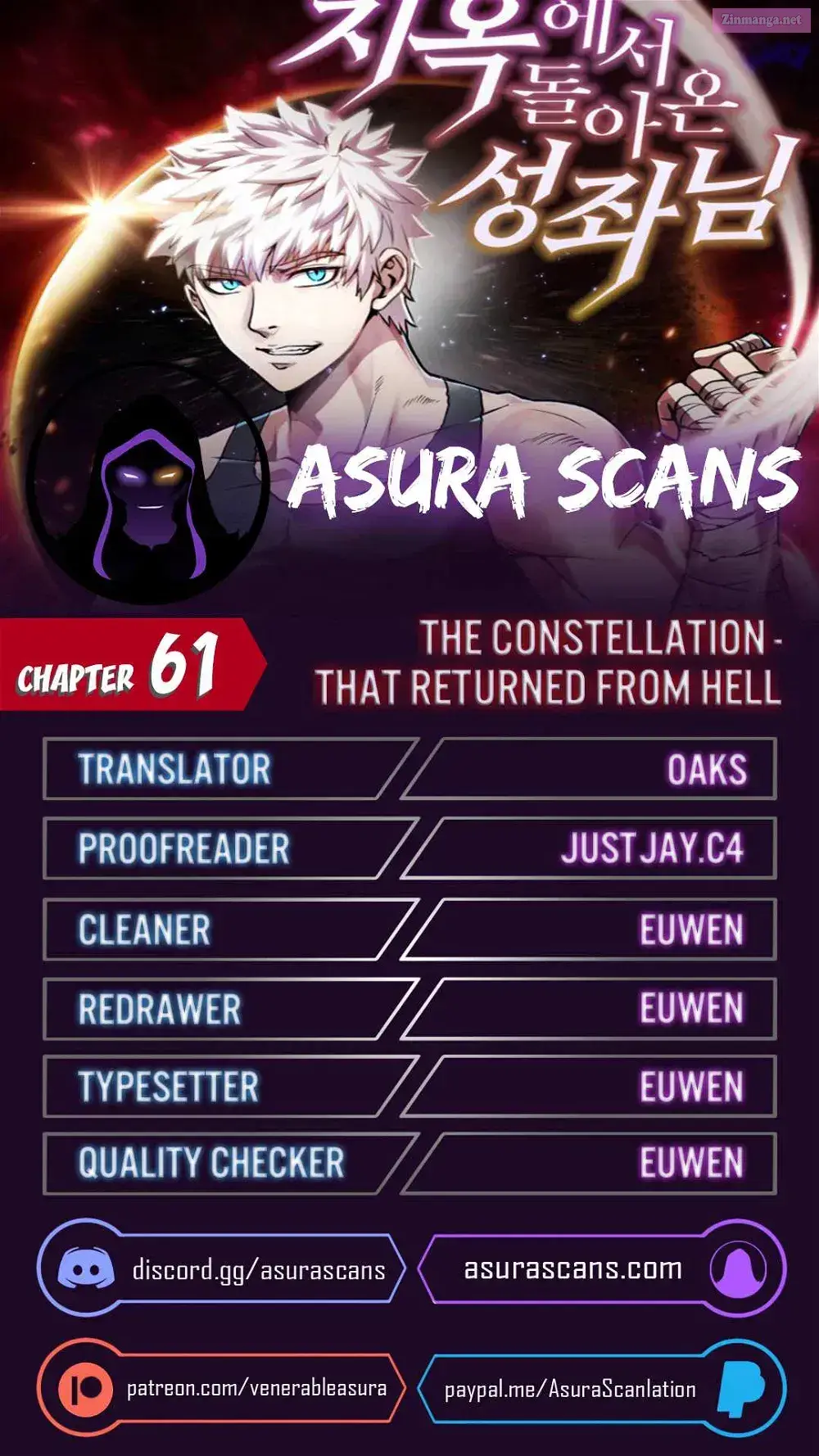 The Constellation That Returned From Hell Zinmanga X Chapter 61 Page 1