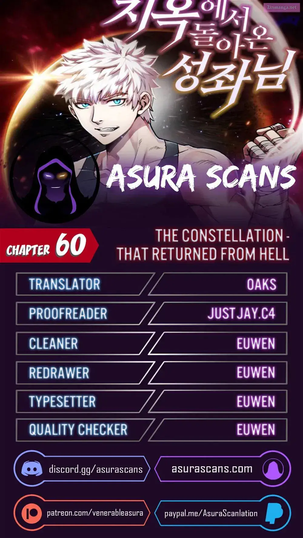 The Constellation That Returned From Hell Zinmanga X Chapter 60 Page 1
