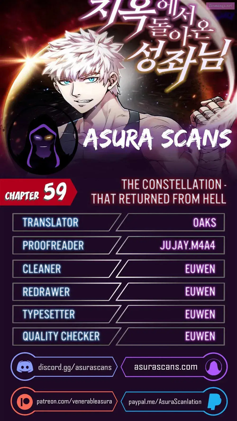 The Constellation That Returned From Hell Zinmanga X Chapter 59 Page 1