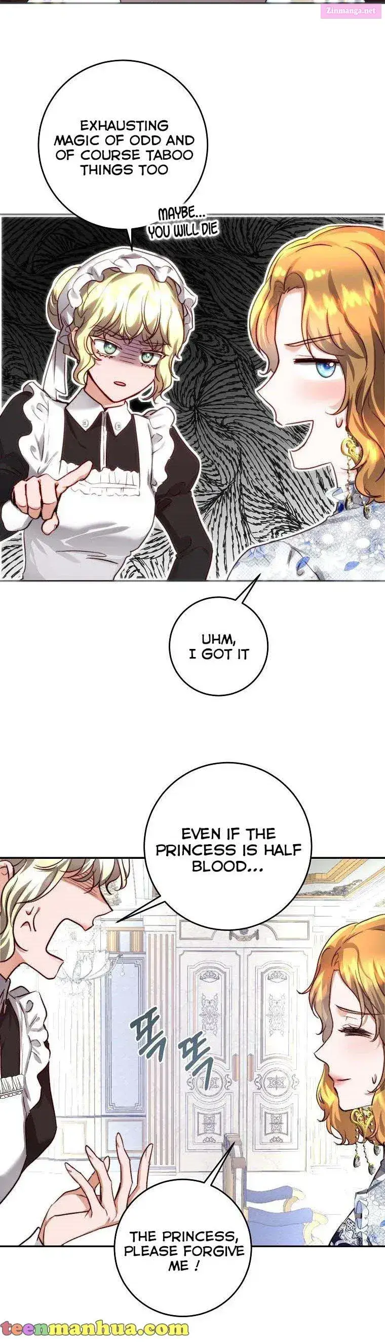 The Princess Blooms as a Crazy Flower Zinmanga X Chapter 31 Page 32