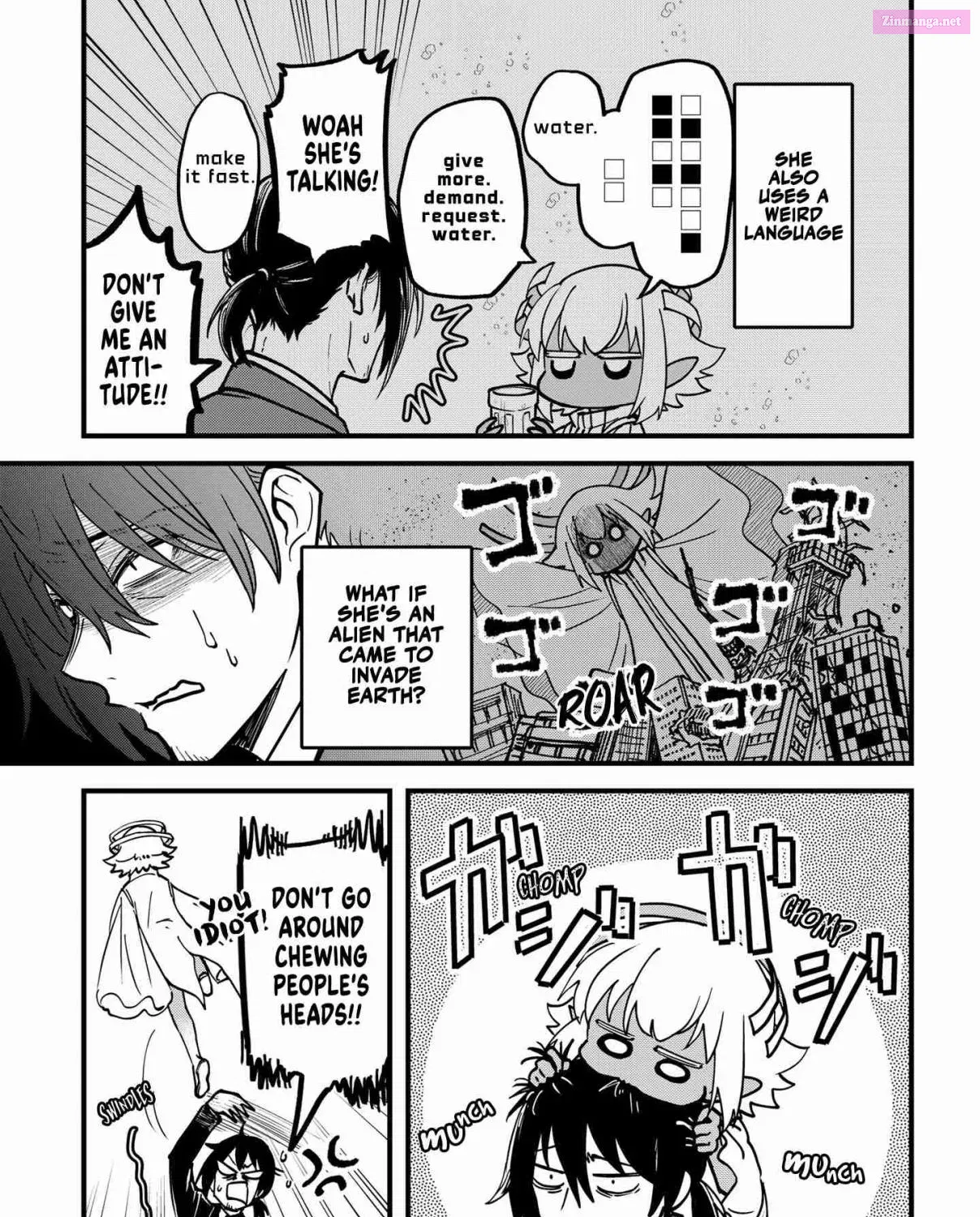 Isourou Tenshi ~Hajimete no Chikyuu Seikatsu~ Zinmanga X Chapter 1 Page 35