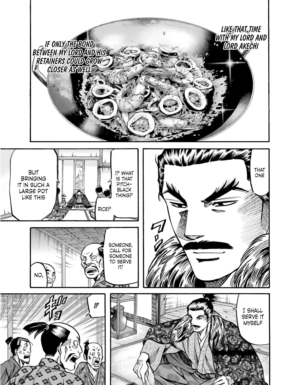 Nobunaga no Chef Zinmanga X Chapter 193 Page 36