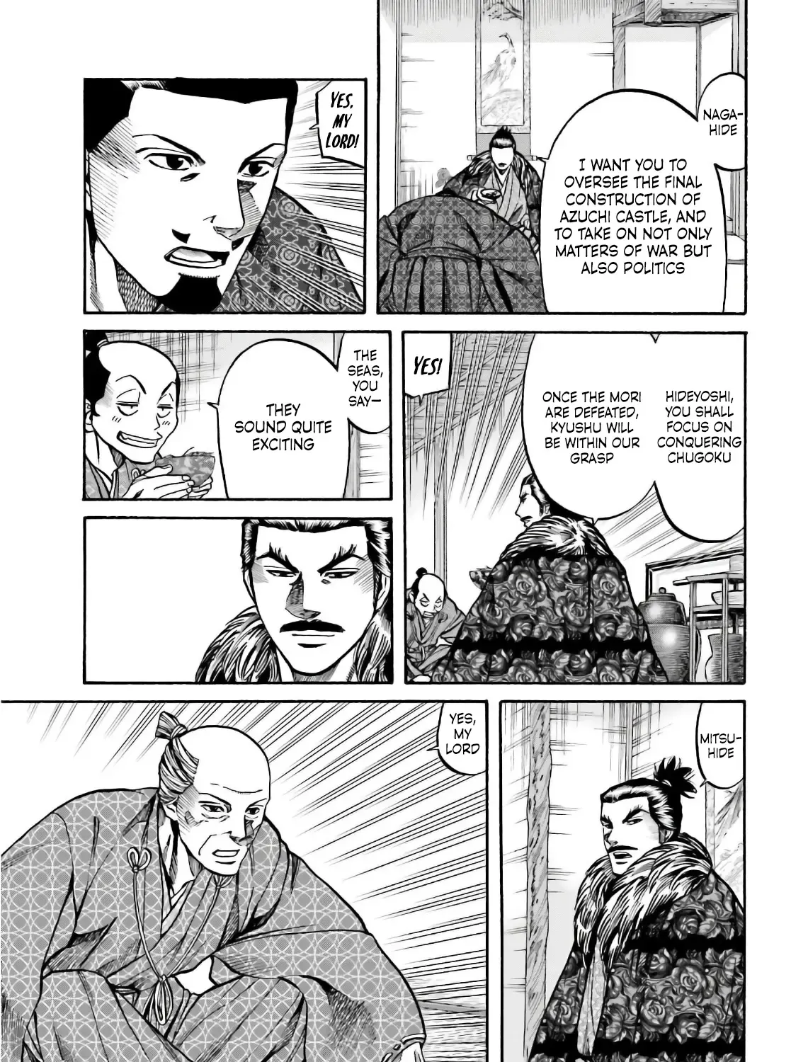 Nobunaga no Chef Zinmanga X Chapter 193 Page 40