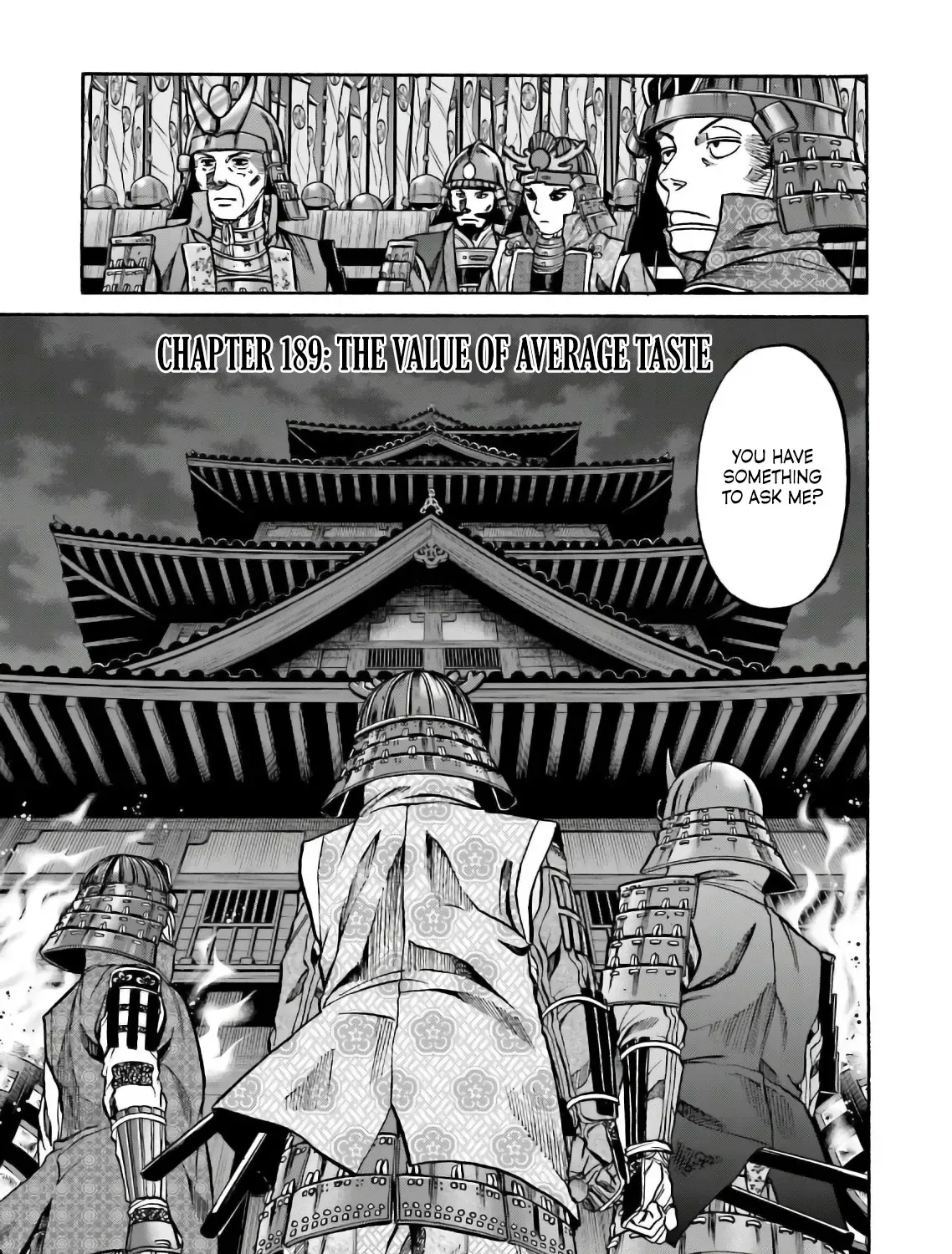 Nobunaga no Chef Zinmanga X Chapter 189 Page 2