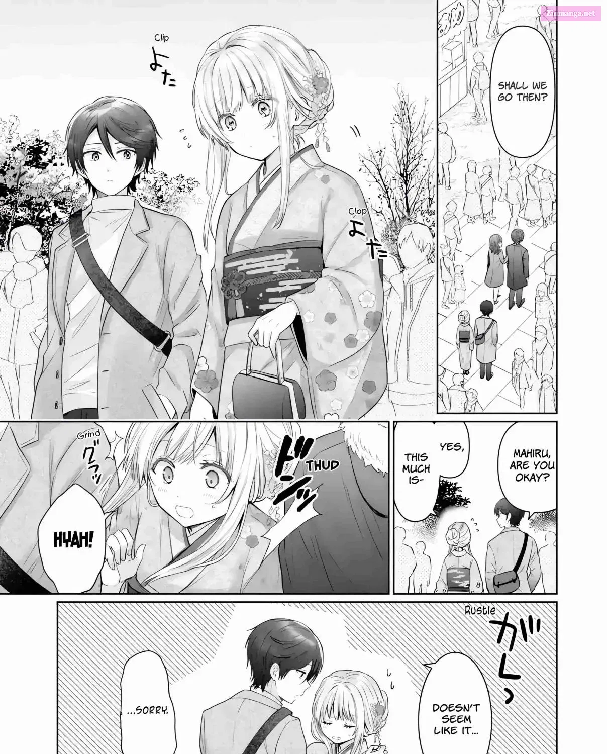 Otonari no Tenshi-sama ni Itsu no Ma ni ka Dame Ningen ni Sareteita Ken Zinmanga X Chapter 15.1 Page 5