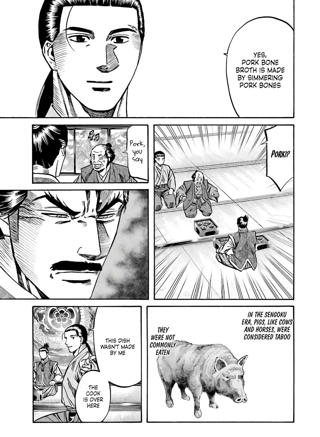 Nobunaga no Chef Zinmanga X Chapter 186 Page 35