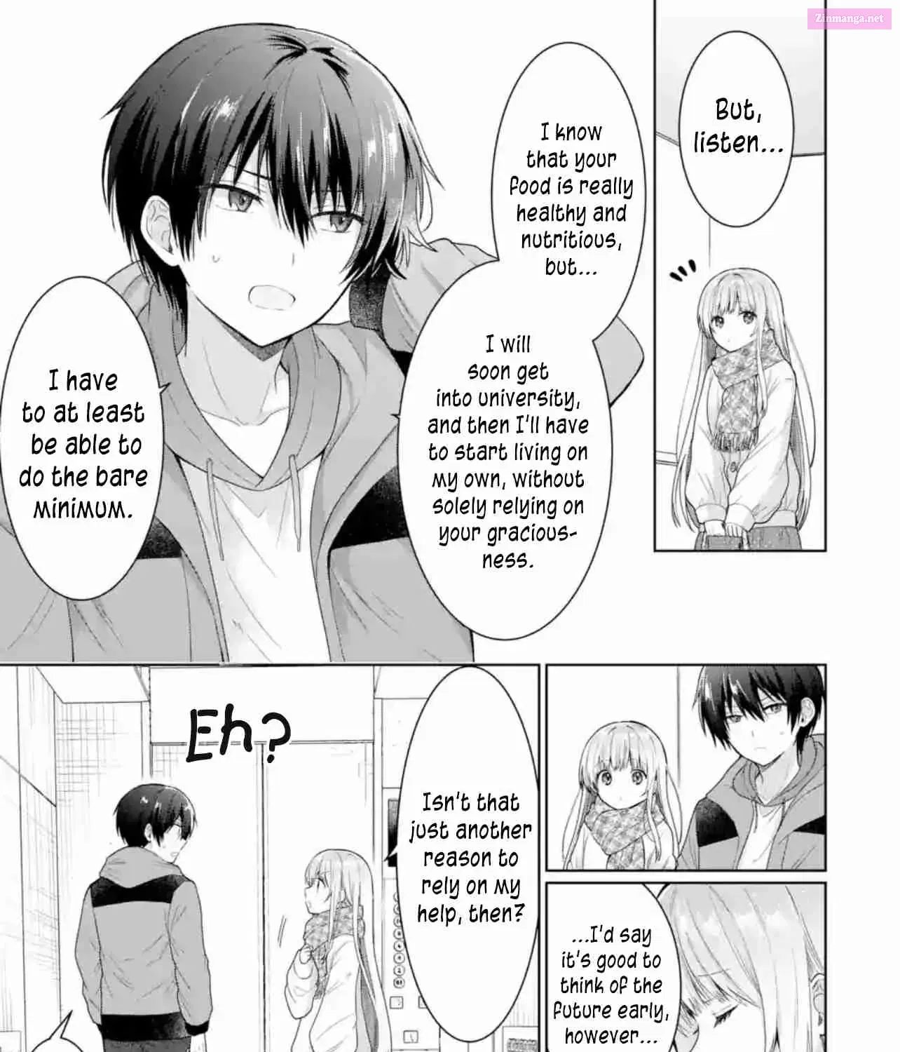 Otonari no Tenshi-sama ni Itsu no Ma ni ka Dame Ningen ni Sareteita Ken Zinmanga X Chapter 10.1 Page 13