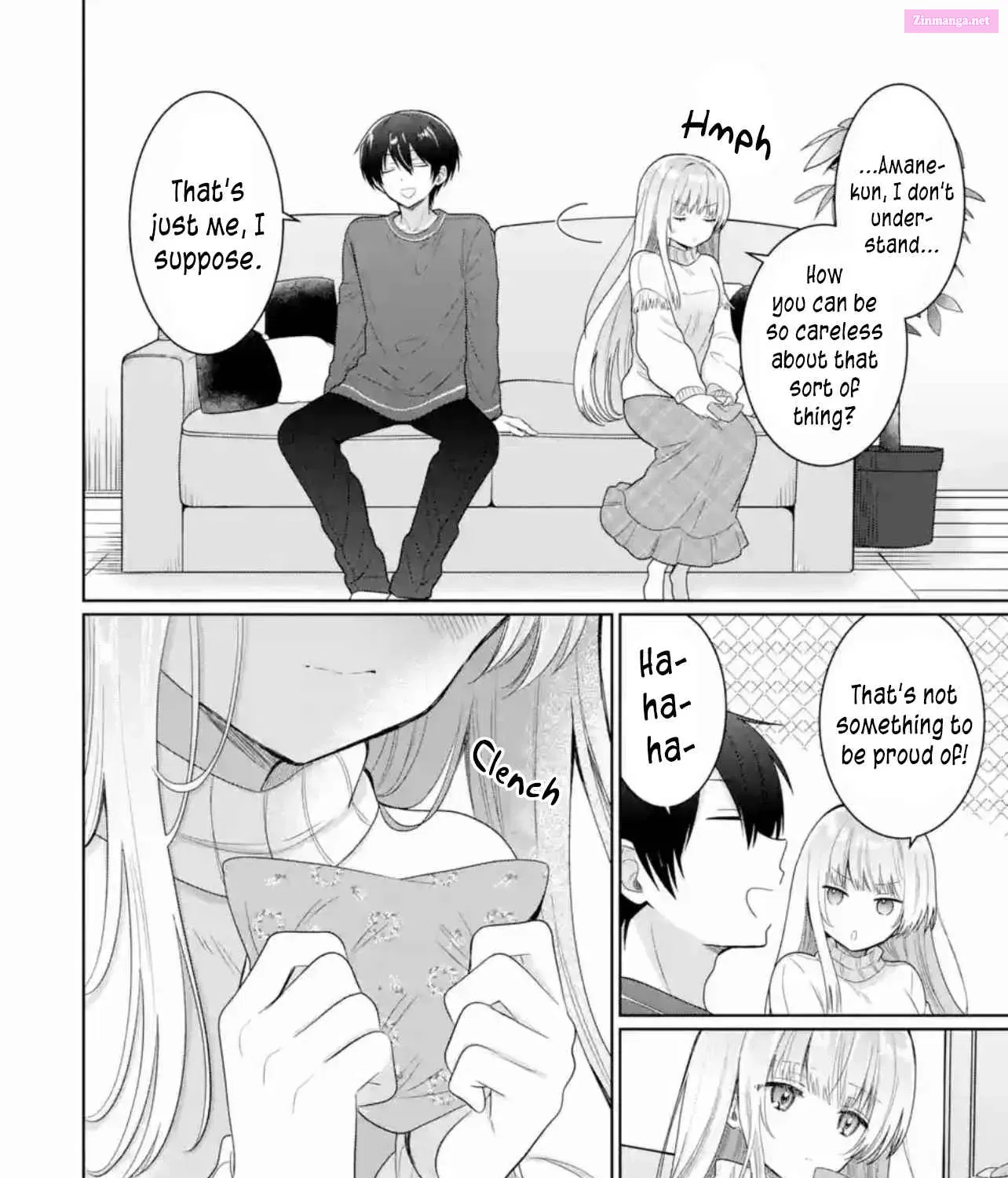 Otonari no Tenshi-sama ni Itsu no Ma ni ka Dame Ningen ni Sareteita Ken Zinmanga X Chapter 9.1 Page 17