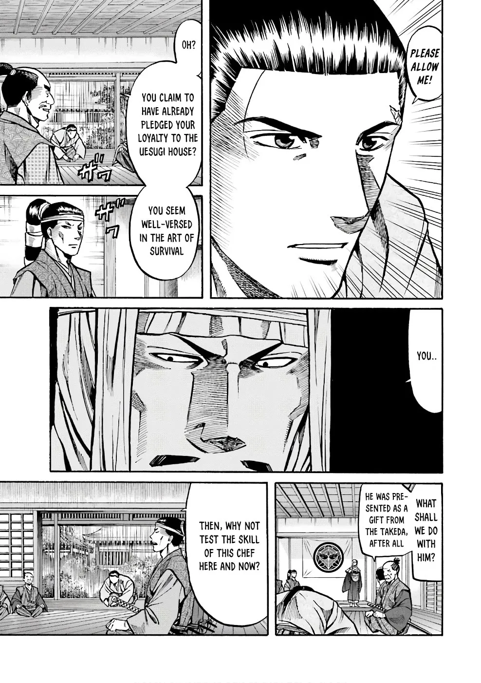 Nobunaga no Chef Zinmanga X Chapter 181 Page 9