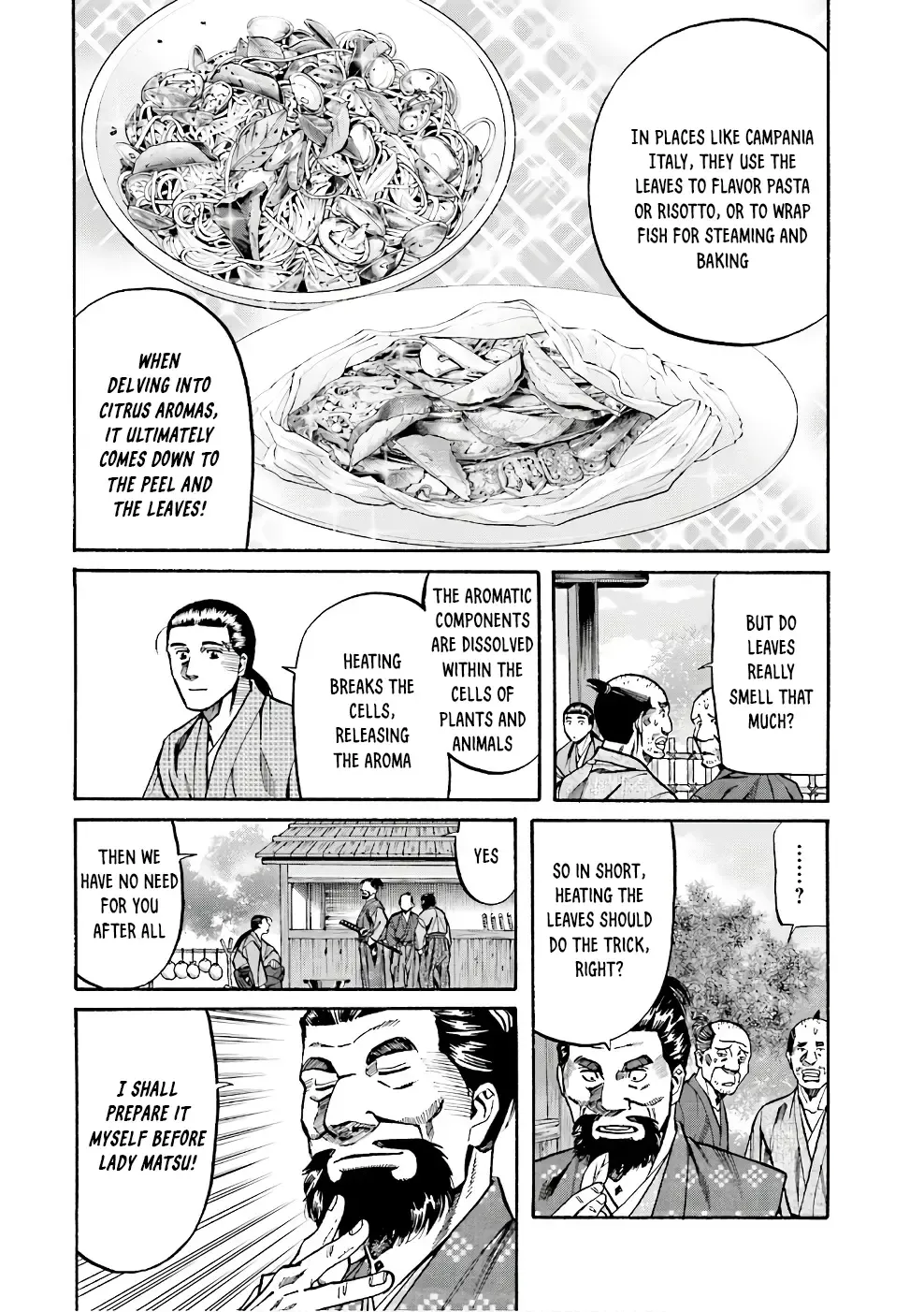 Nobunaga no Chef Zinmanga X Chapter 176 Page 15