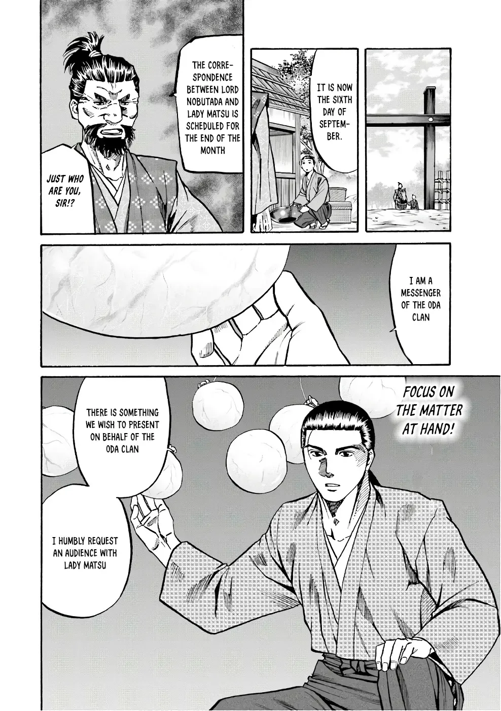 Nobunaga no Chef Zinmanga X Chapter 175 Page 21