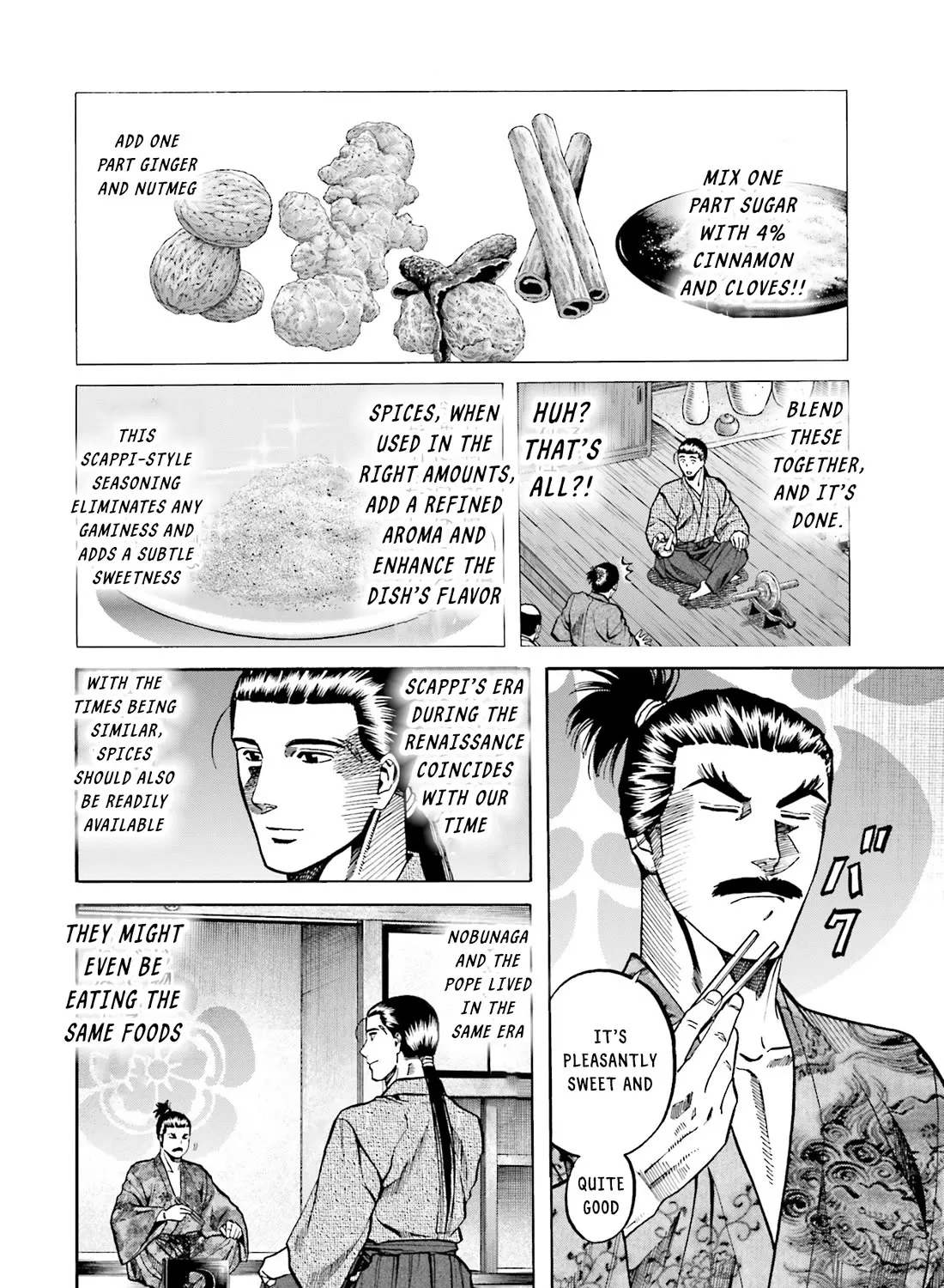 Nobunaga no Chef Zinmanga X Chapter 172 Page 36