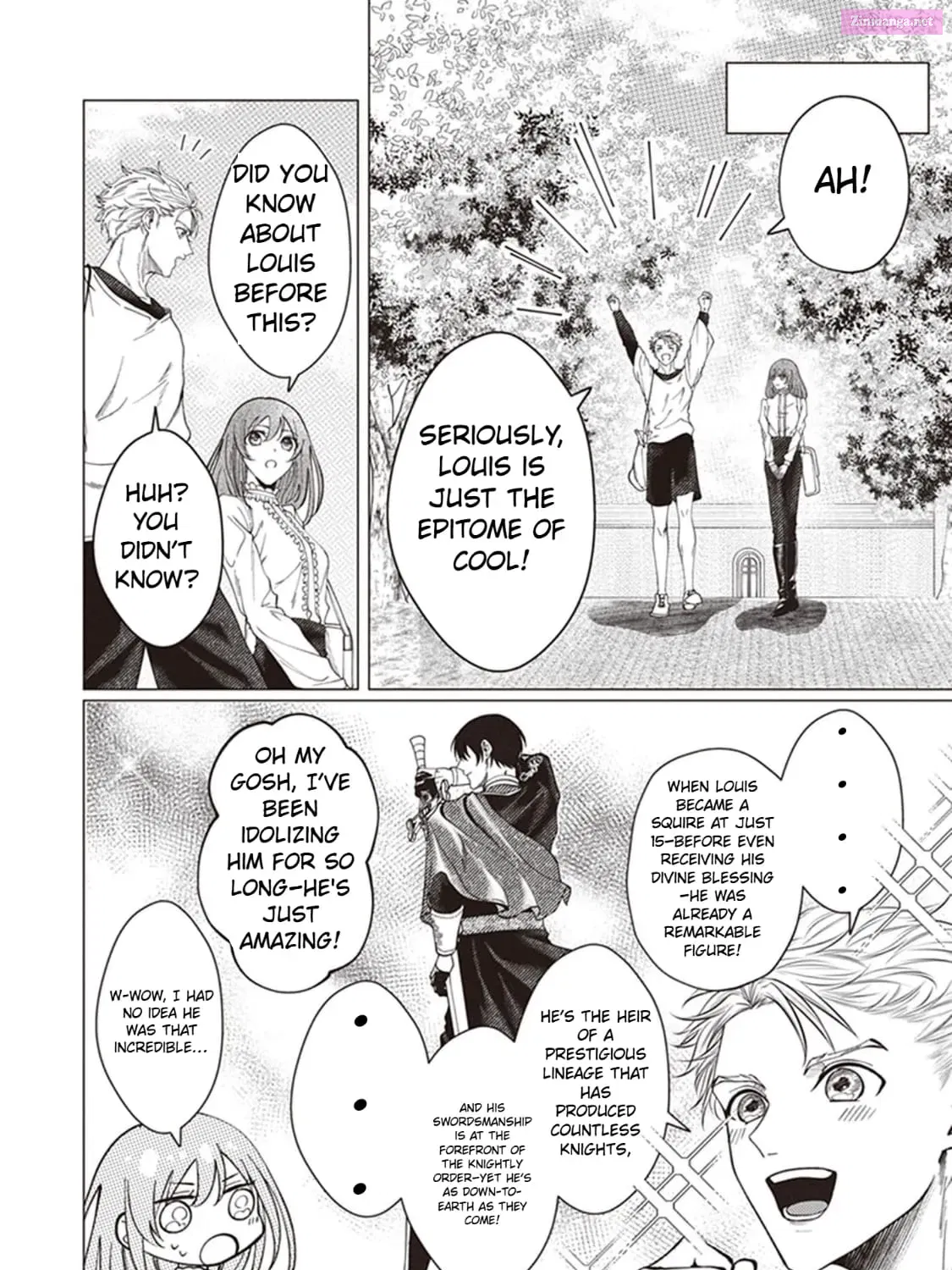 The young lady, who was blessed by the Gorilla God, is adored in the Royal Knight Order Zinmanga X Chapter 3 Page 15