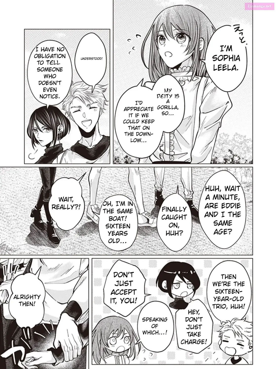 The young lady, who was blessed by the Gorilla God, is adored in the Royal Knight Order Zinmanga X Chapter 3 Page 41