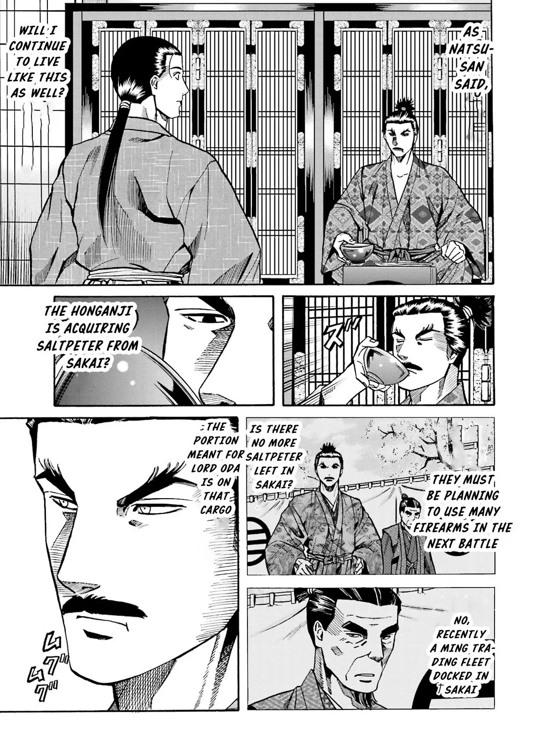Nobunaga no Chef Zinmanga X Chapter 148 Page 34