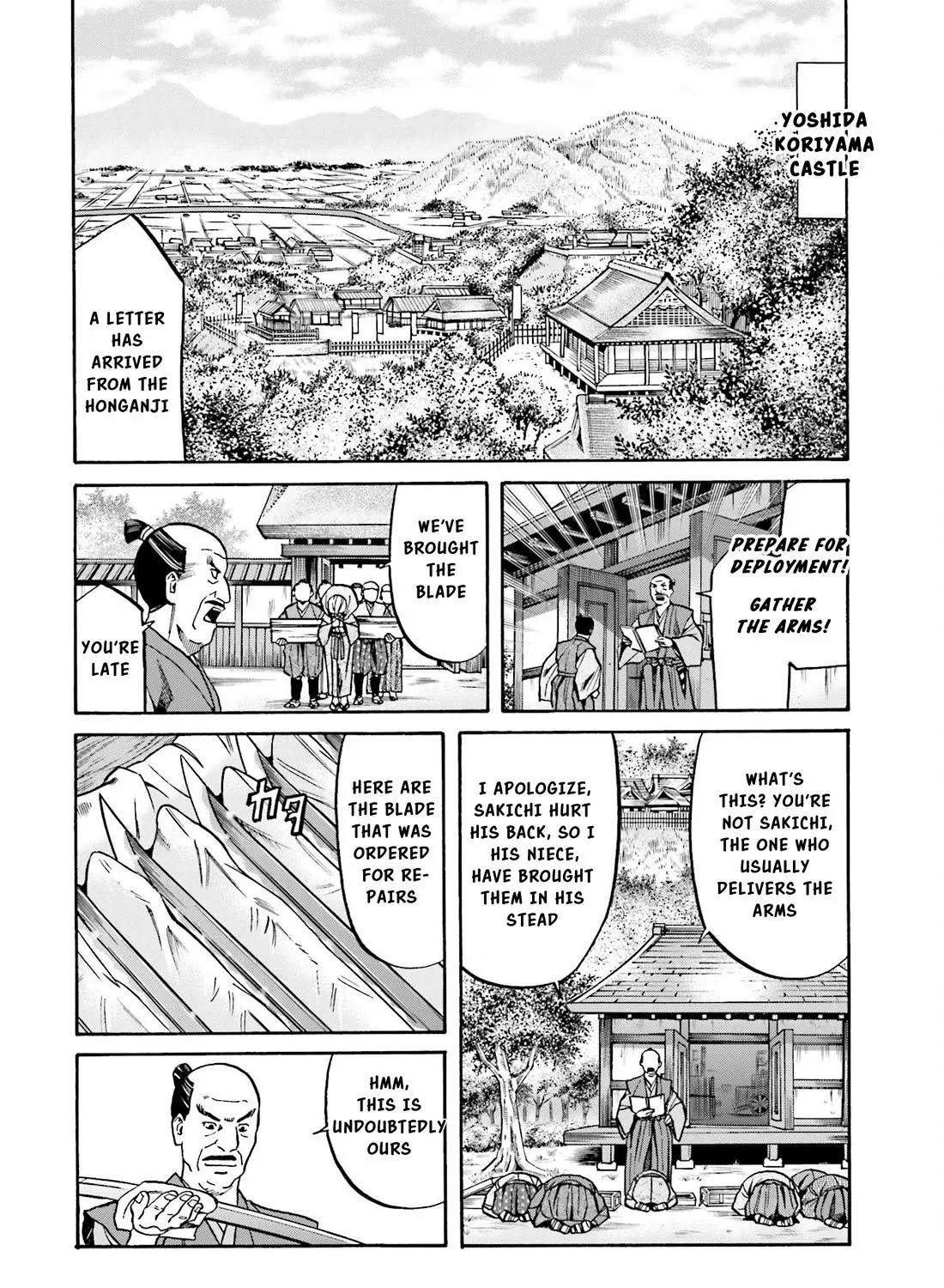 Nobunaga no Chef Zinmanga X Chapter 148 Page 36