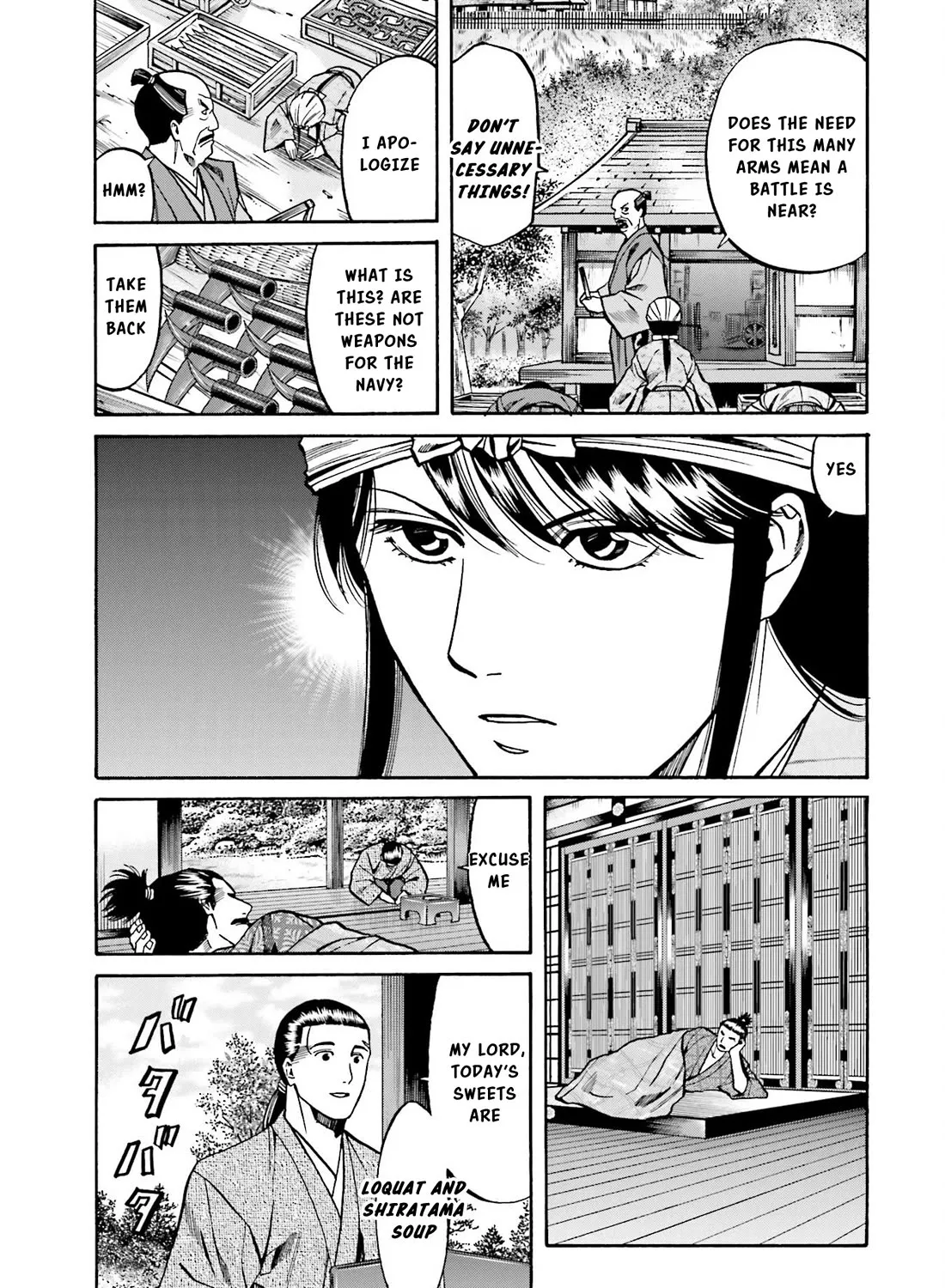 Nobunaga no Chef Zinmanga X Chapter 148 Page 38
