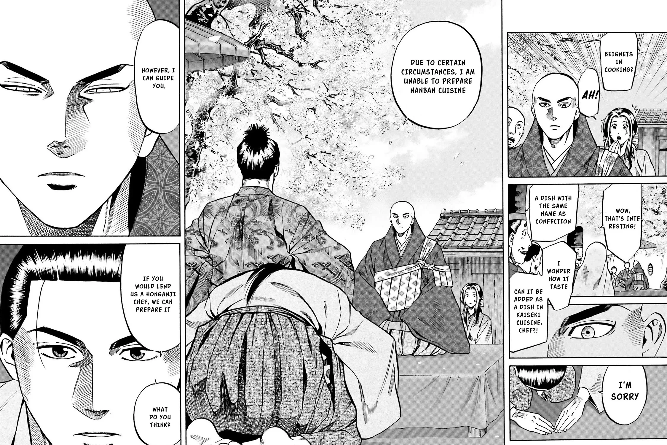 Nobunaga no Chef Zinmanga X Chapter 145 Page 28