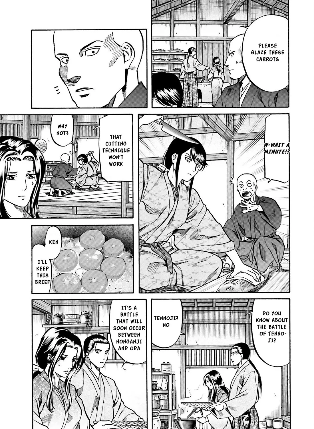 Nobunaga no Chef Zinmanga X Chapter 145 Page 40