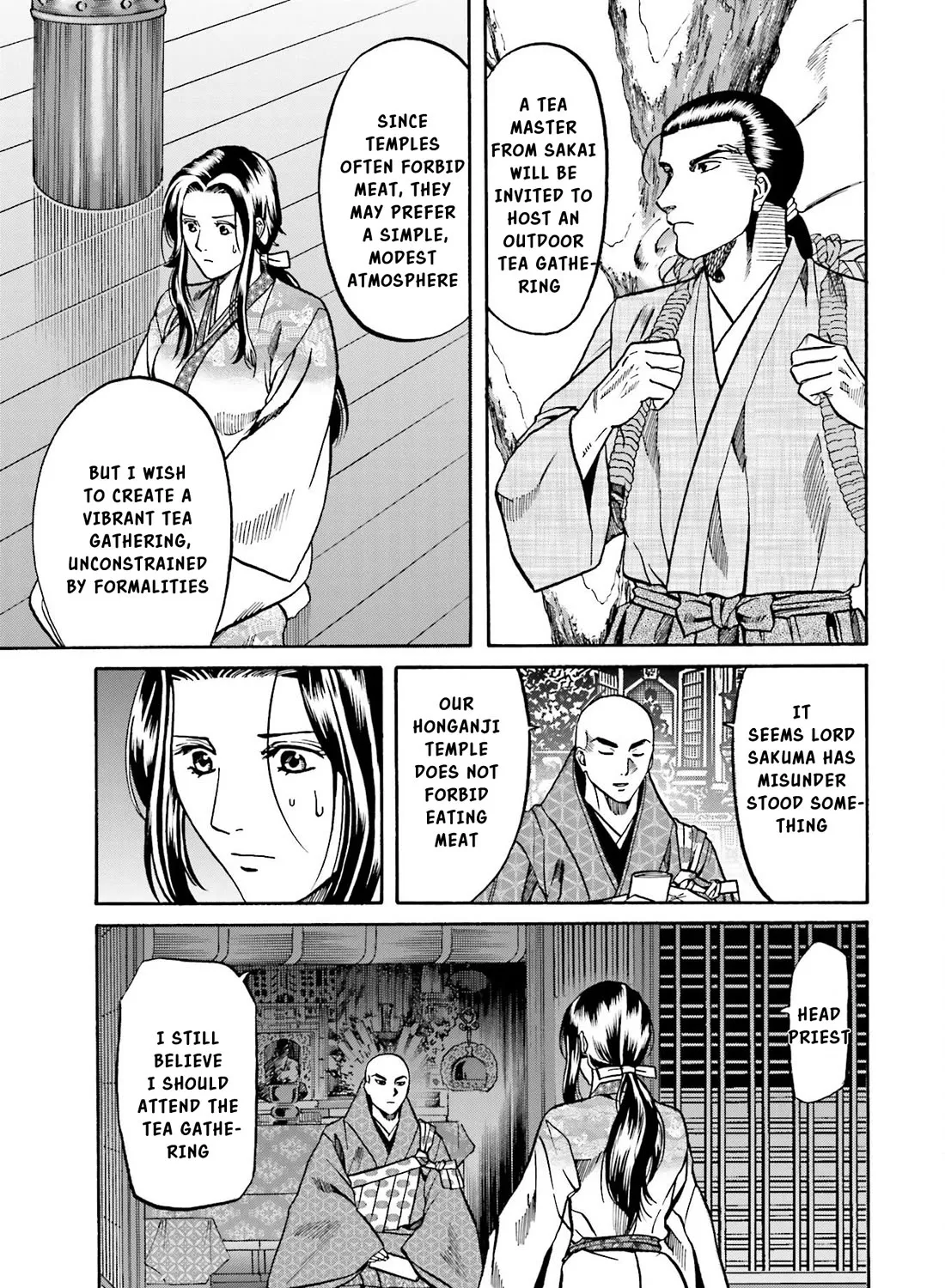 Nobunaga no Chef Zinmanga X Chapter 144 Page 34