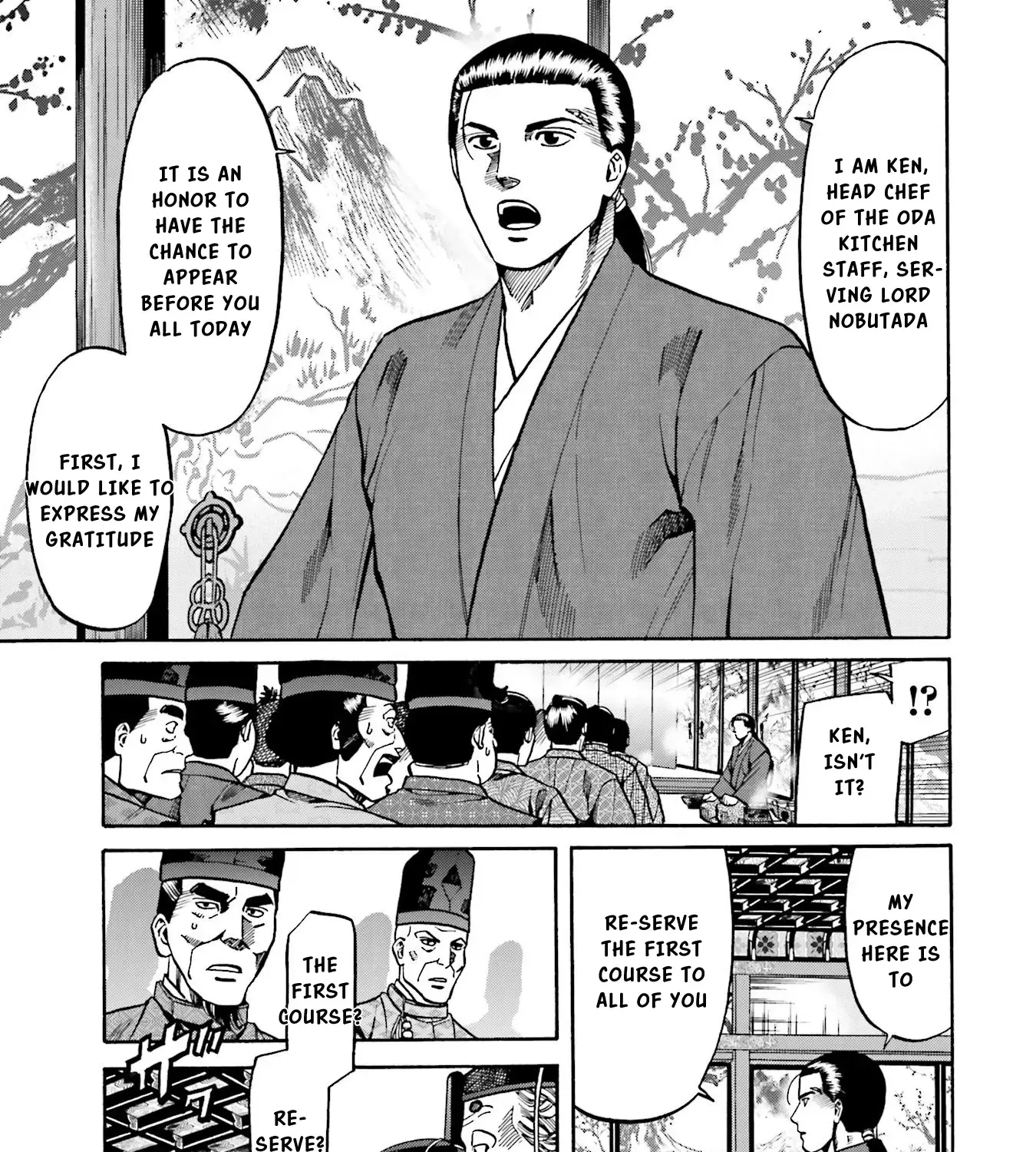 Nobunaga no Chef Zinmanga X Chapter 139 Page 34