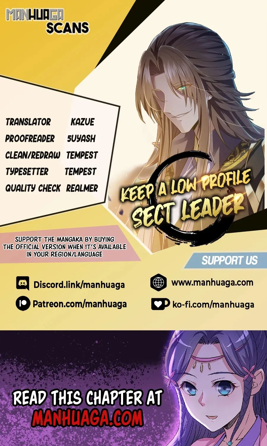 Keep A Low Profile, Sect Leader Zinmanga X Chapter 61 Page 1