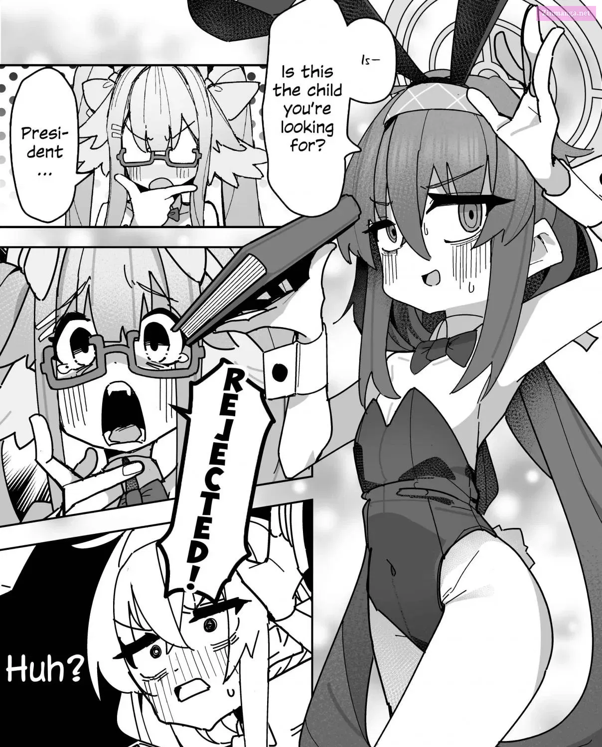 Ui to Shimiko ga Bunny Girl Sugata de 「Hajimete」 wo shichau hanashi Zinmanga X Chapter 0 Page 3