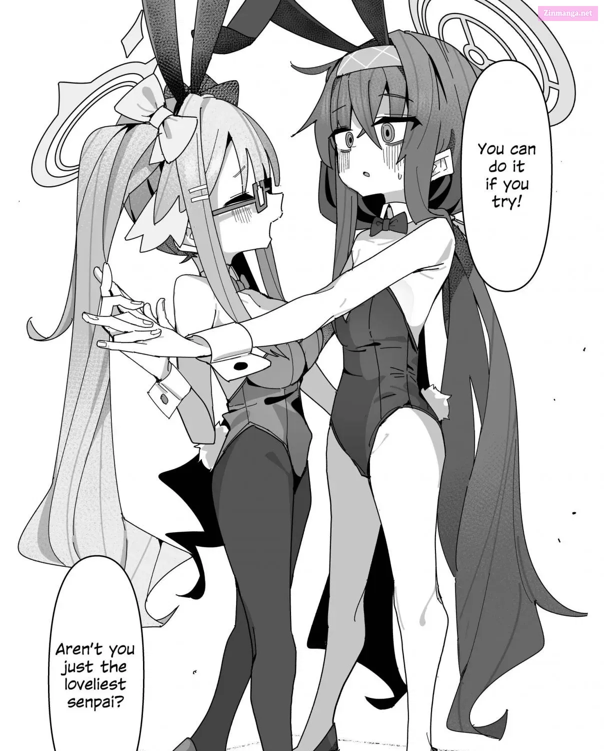 Ui to Shimiko ga Bunny Girl Sugata de 「Hajimete」 wo shichau hanashi Zinmanga X Chapter 0 Page 15