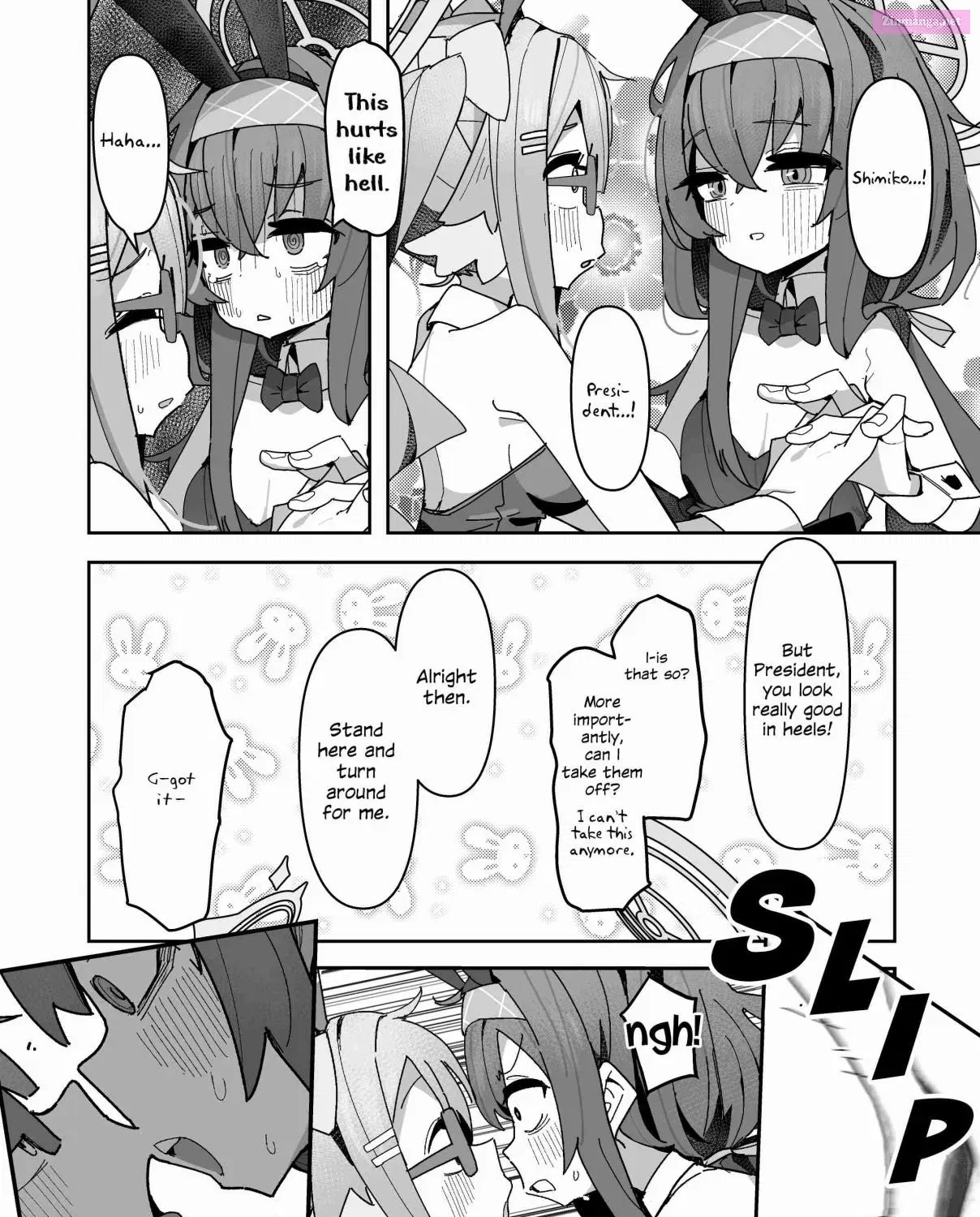 Ui to Shimiko ga Bunny Girl Sugata de 「Hajimete」 wo shichau hanashi Zinmanga X Chapter 0 Page 17