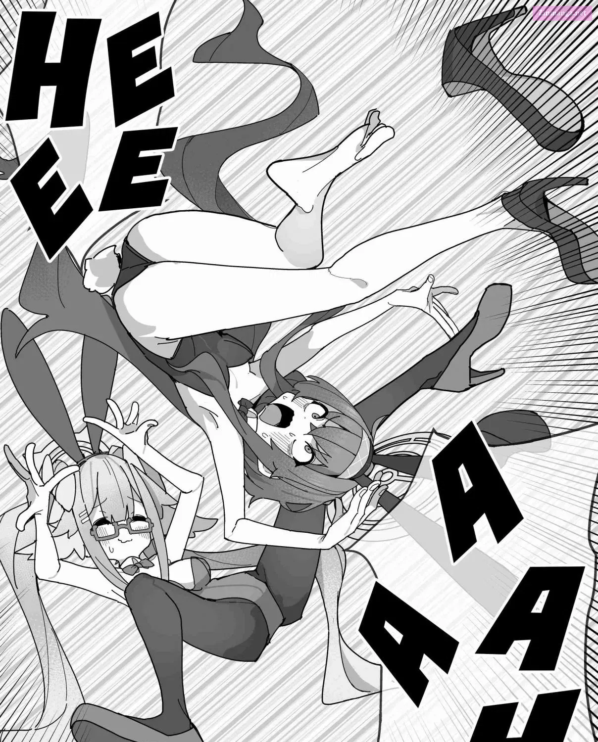 Ui to Shimiko ga Bunny Girl Sugata de 「Hajimete」 wo shichau hanashi Zinmanga X Chapter 0 Page 19