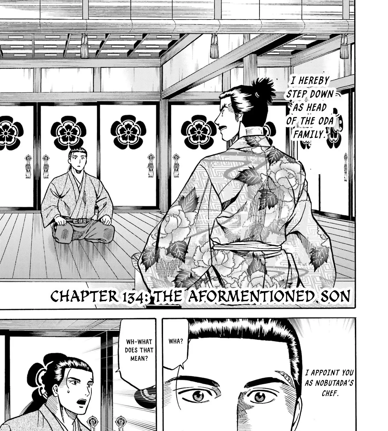 Nobunaga no Chef Zinmanga X Chapter 134 Page 2
