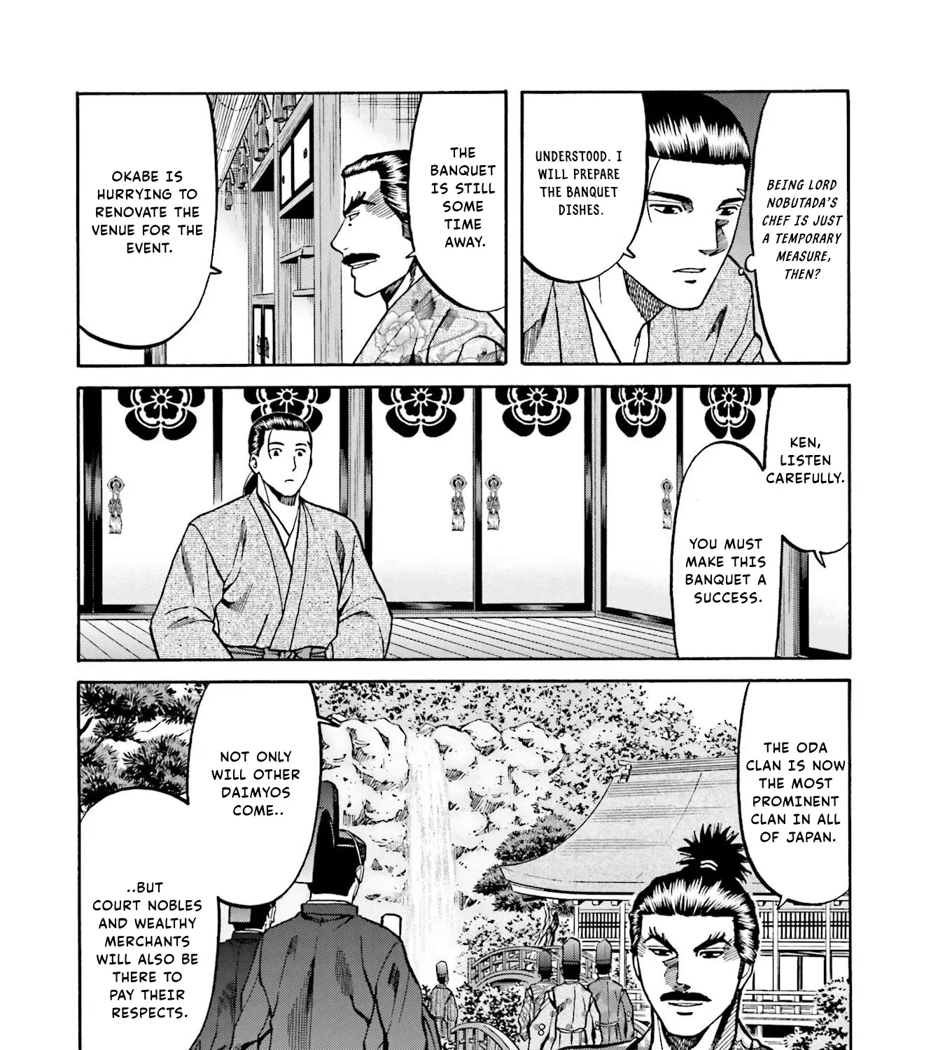 Nobunaga no Chef Zinmanga X Chapter 134 Page 8