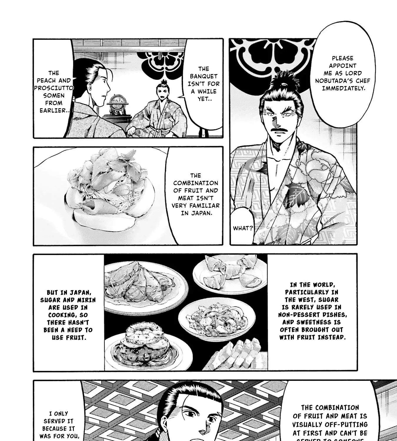 Nobunaga no Chef Zinmanga X Chapter 134 Page 12