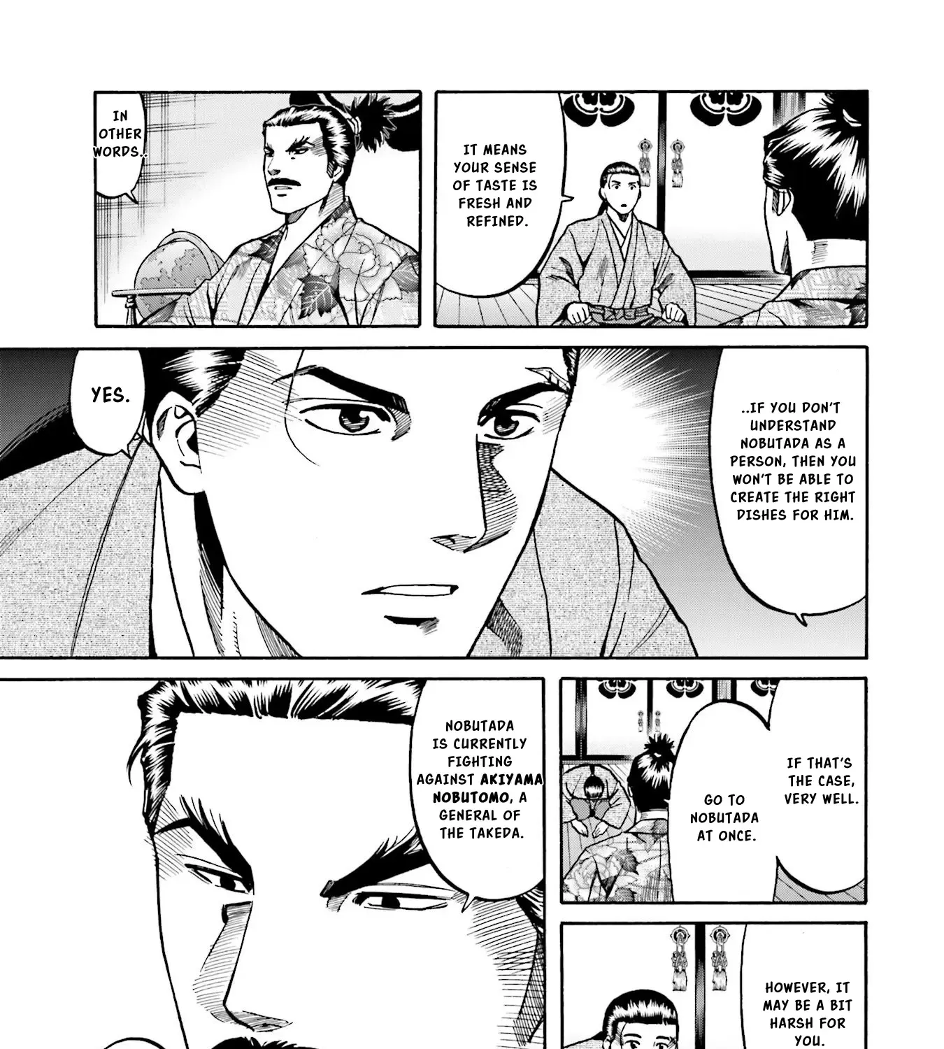 Nobunaga no Chef Zinmanga X Chapter 134 Page 14