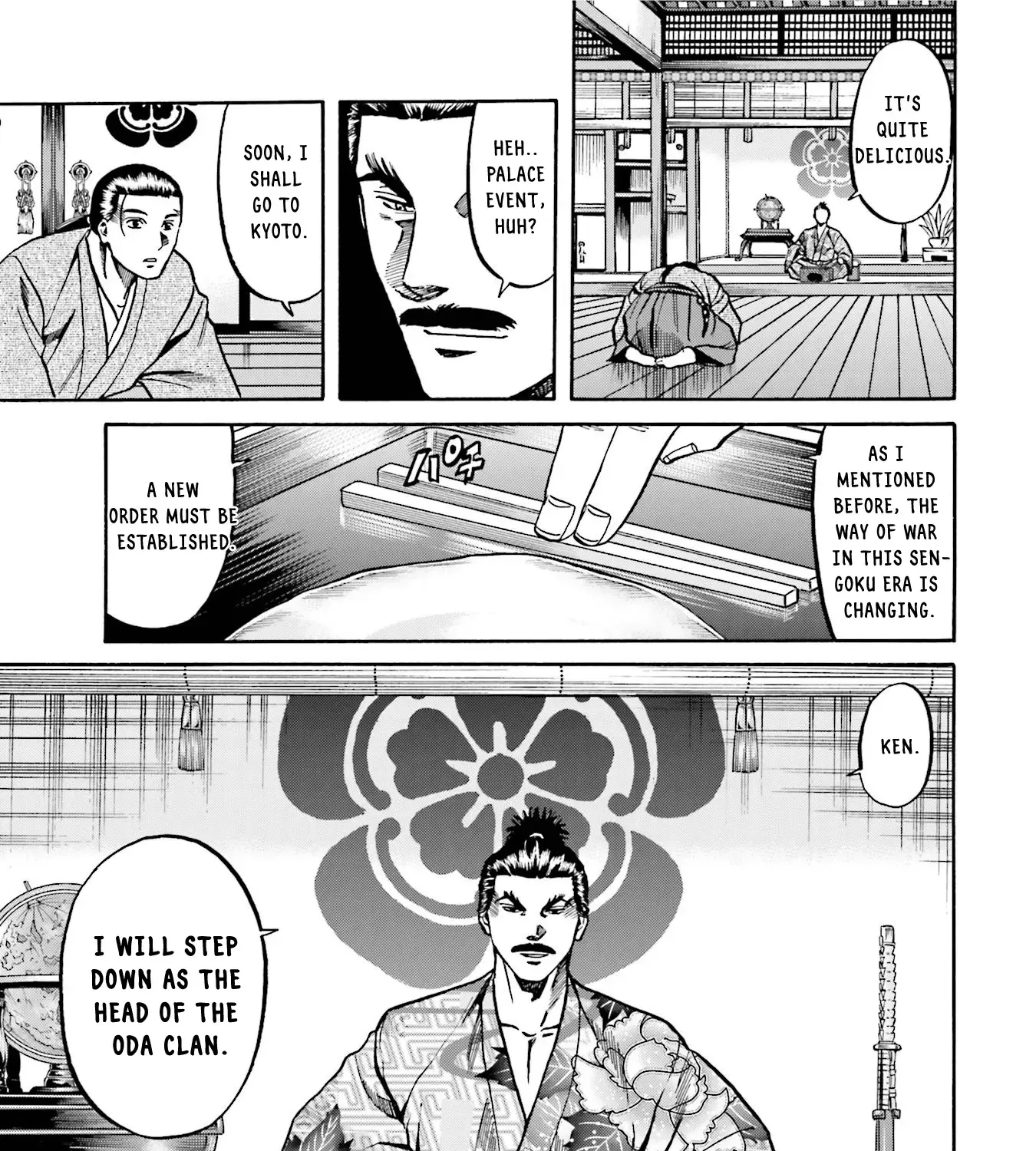 Nobunaga no Chef Zinmanga X Chapter 133 Page 34