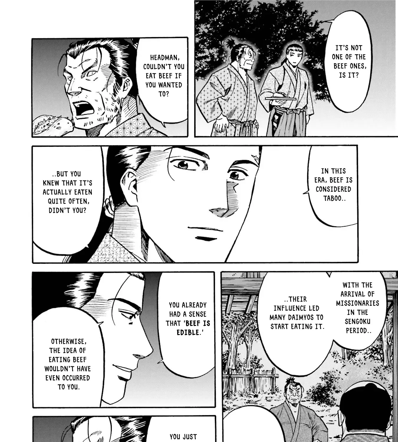Nobunaga no Chef Zinmanga X Chapter 132 Page 32