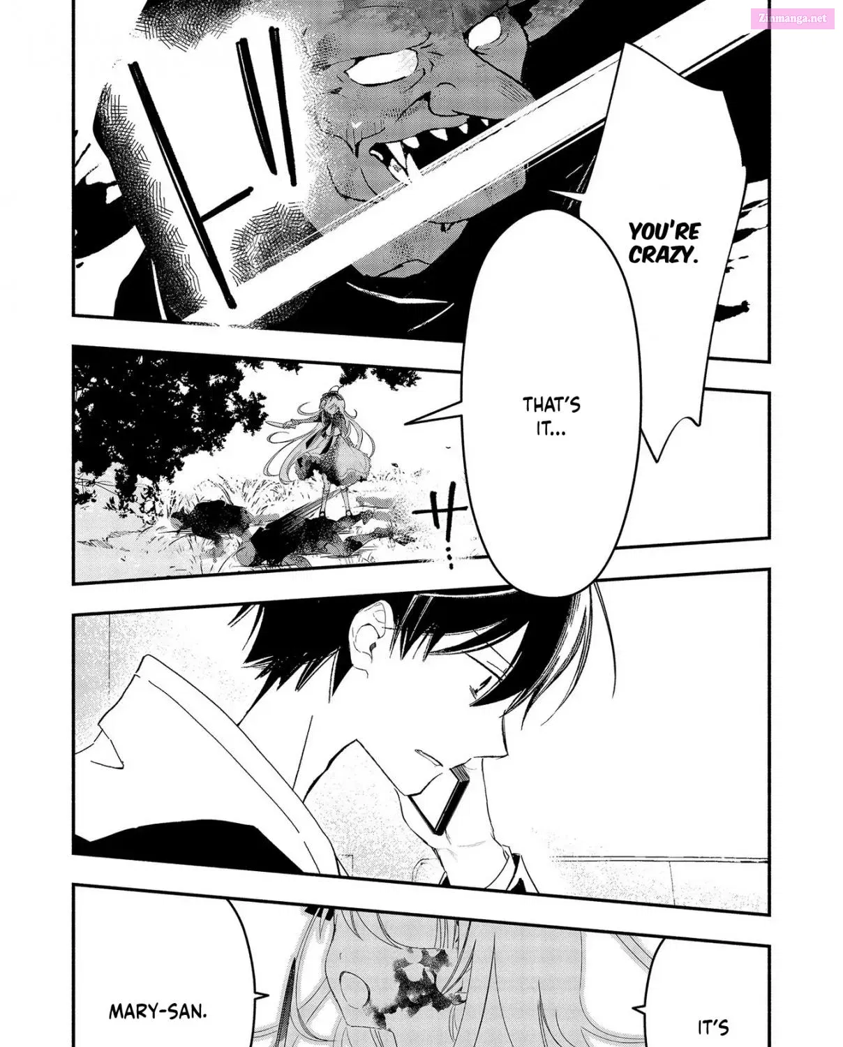 It's Mary-san. I'm in another world now... Zinmanga X Chapter 1 Page 103