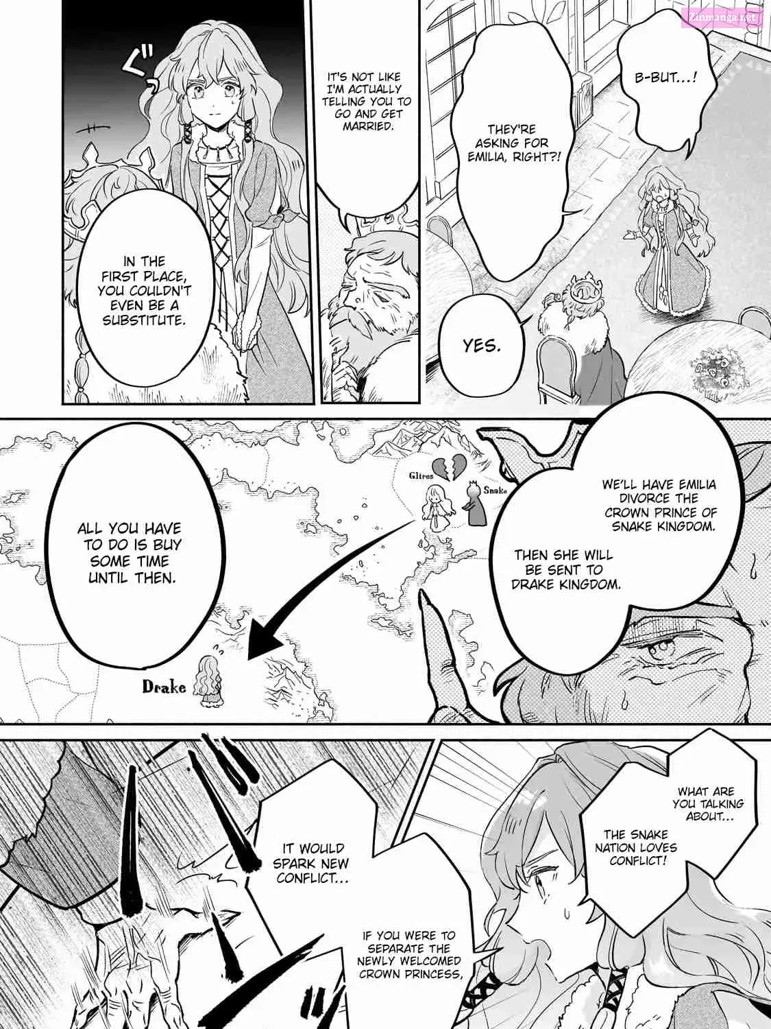 Kanchigai Kekkon: Itsuwari no Hanayome no Hazu ga, Naze ka Ryuuou Heika ni Dekiaisaretemasu! Zinmanga X Chapter 1 Page 47