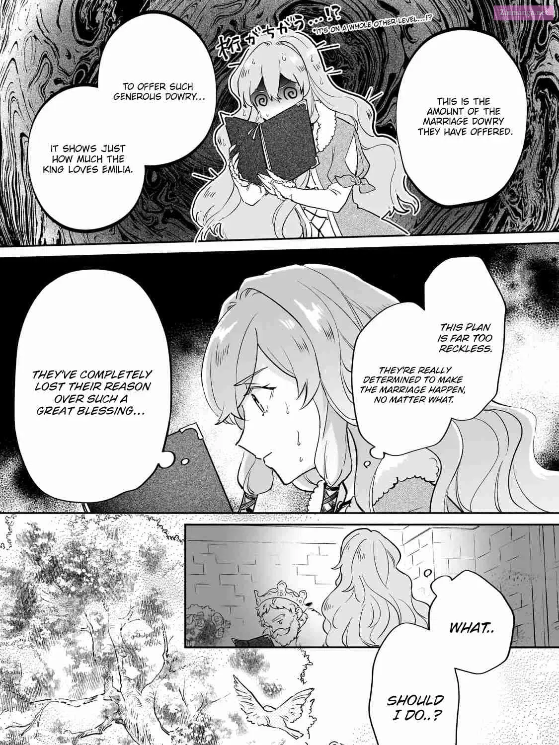 Kanchigai Kekkon: Itsuwari no Hanayome no Hazu ga, Naze ka Ryuuou Heika ni Dekiaisaretemasu! Zinmanga X Chapter 1 Page 57