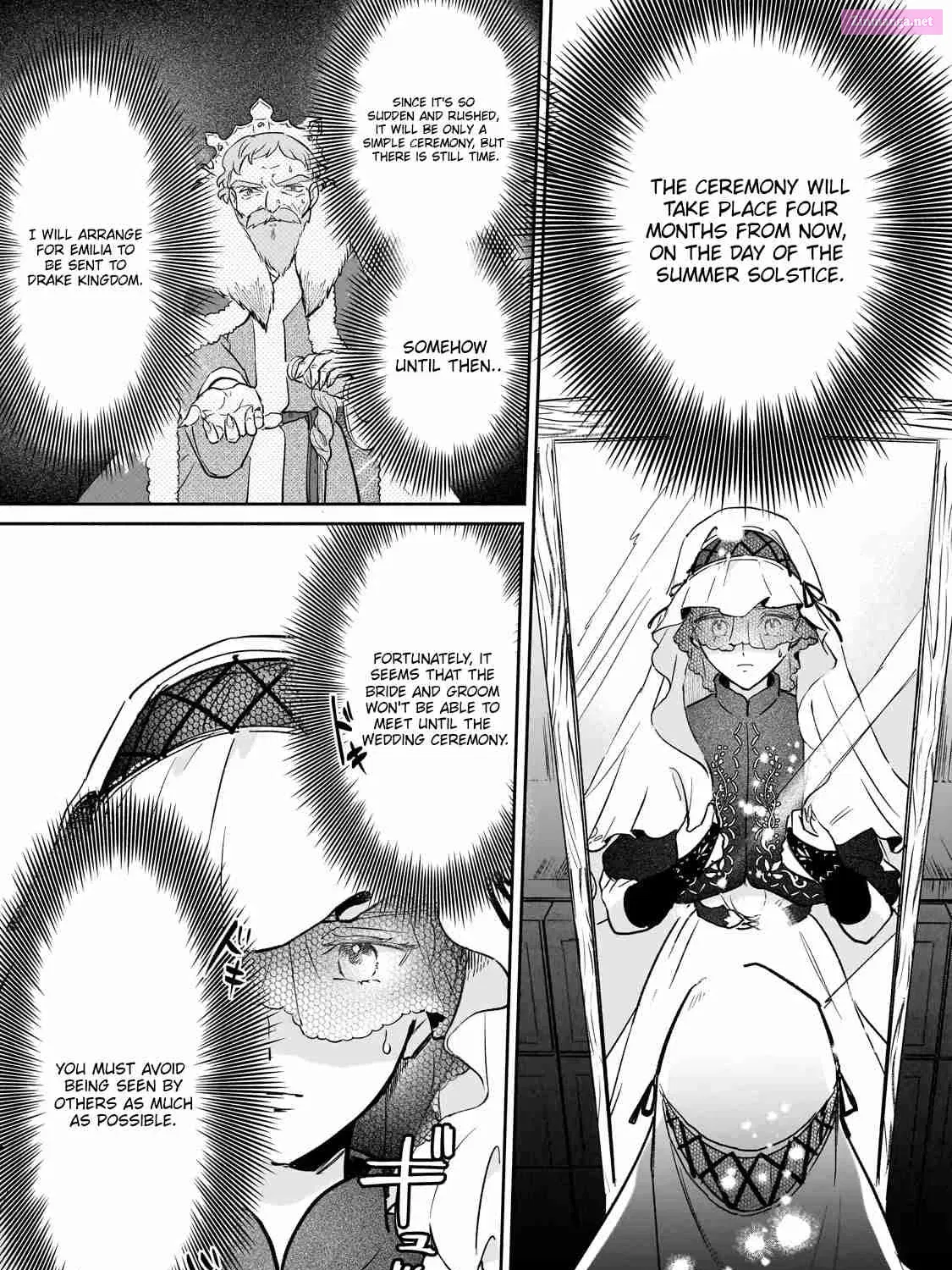 Kanchigai Kekkon: Itsuwari no Hanayome no Hazu ga, Naze ka Ryuuou Heika ni Dekiaisaretemasu! Zinmanga X Chapter 1 Page 69