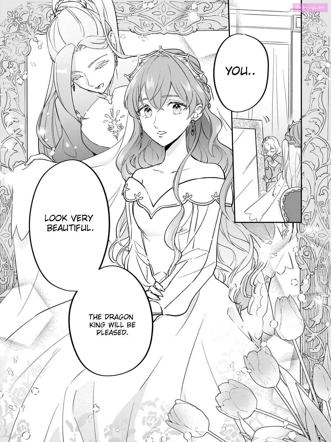Kanchigai Kekkon: Itsuwari no Hanayome no Hazu ga, Naze ka Ryuuou Heika ni Dekiaisaretemasu! Zinmanga X Chapter 1 Page 87
