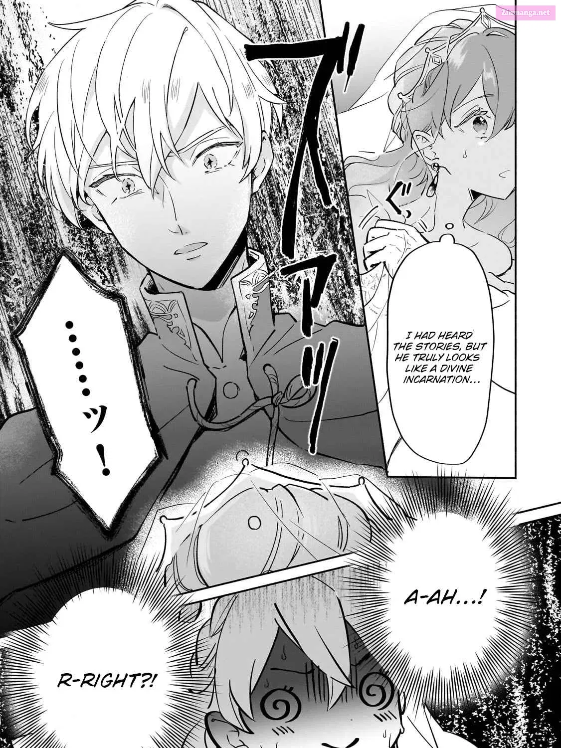 Kanchigai Kekkon: Itsuwari no Hanayome no Hazu ga, Naze ka Ryuuou Heika ni Dekiaisaretemasu! Zinmanga X Chapter 1 Page 97
