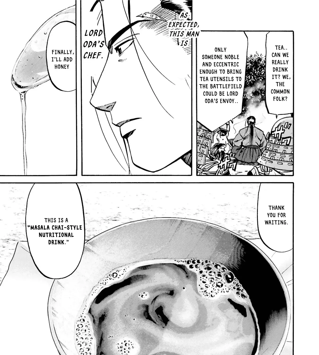 Nobunaga no Chef Zinmanga X Chapter 129 Page 22